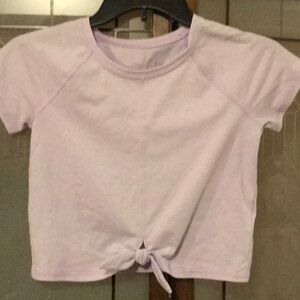 Lilly Pulitzer Luxletic girls shirt light purple size L (8-10)